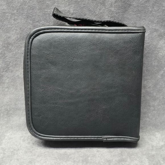 ICON Black CD Carrying Case Holds 32 DVD CD Music Movies & Inserts - Picture 3 of 9